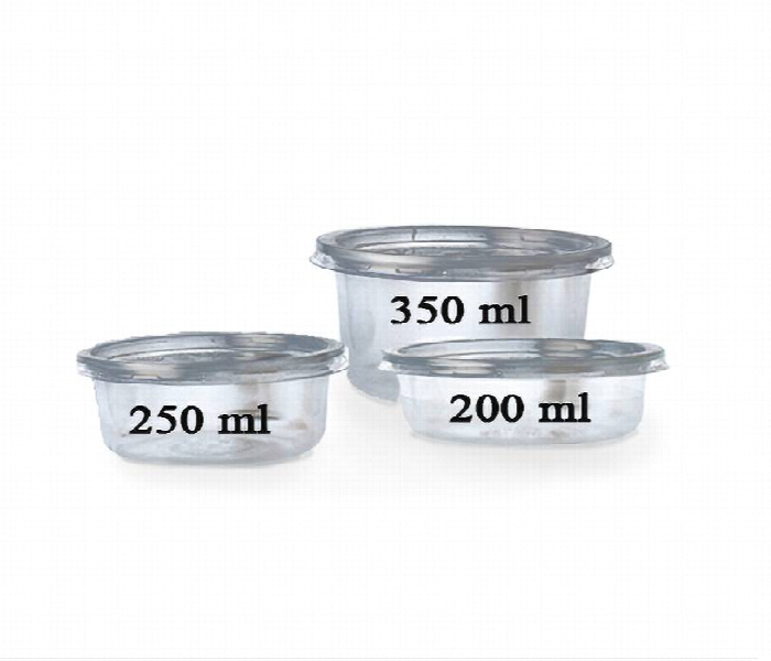 Q Pac Plastic Bowl 250Ml  Clear Jm 1X1000 Pieces  Pb250Clearjm - Zoom Image