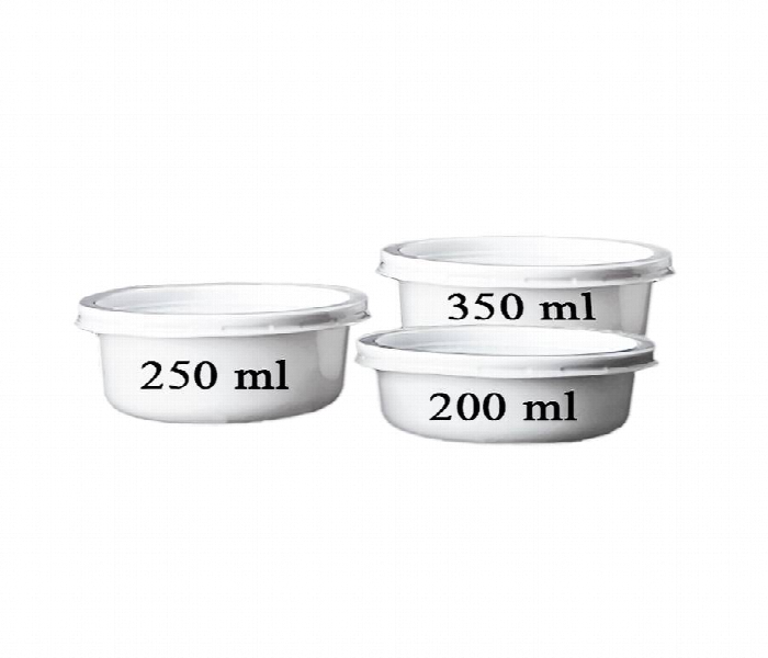 Plastic Bowl 350Ml  White Jm 1X1000 Pieces Pb350Whitejm - Zoom Image
