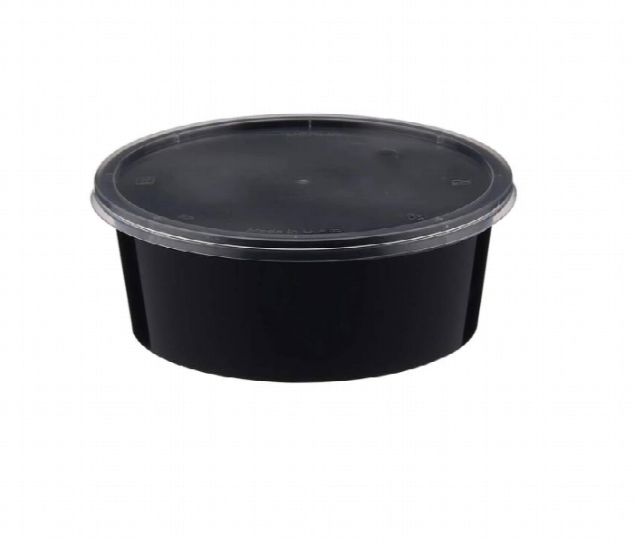 Micro Container 225 Ml Black 1X500 Pieces  Mc225Mlblack - Zoom Image