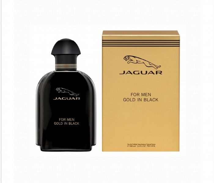 Jaguar Gold In Black Eau De Toilette For Men 100 Milliliter - Zoom Image