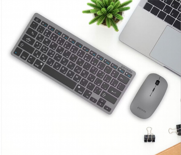 Porodo Slim Bluetooth Keyboard And Mouse - Zoom Image 5
