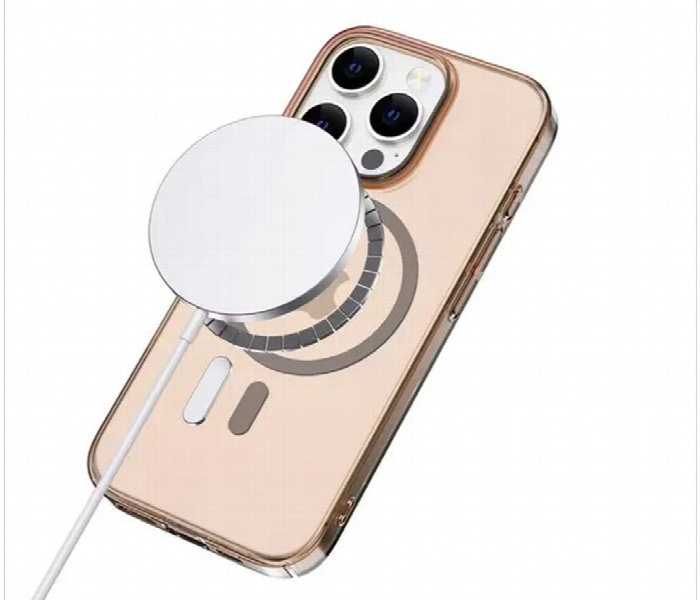 Green Lion Magsafe Delgado Case For Iphone 16 Pro Max Copper Gold - Zoom Image 2