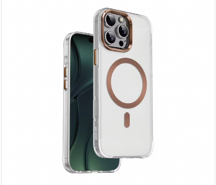 Green Lion Matte Magsafe Case For Iphone 16 Pro Max  Desert Titanium - Zoom Image 1