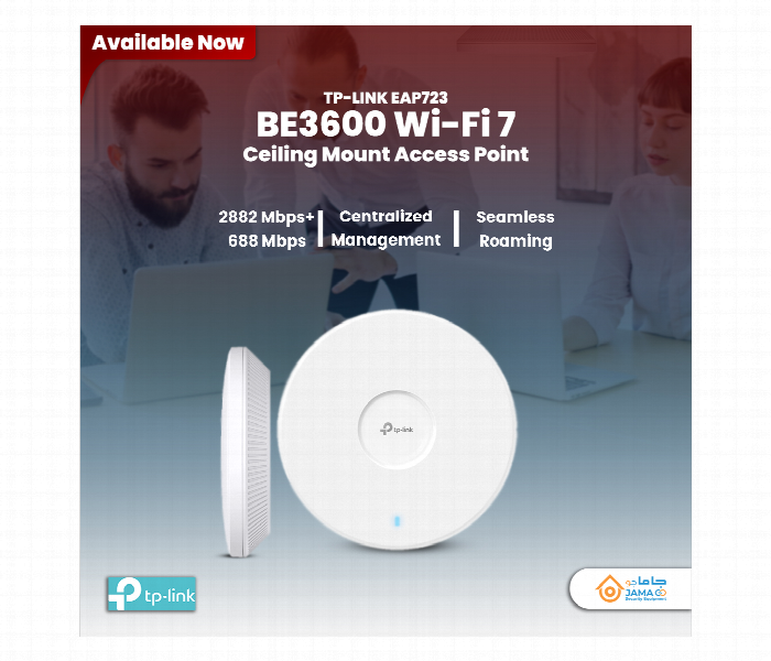 Tp Link Be3600 Wifi 7 Ceiling Mount Access Point Eap723 - Zoom Image 2