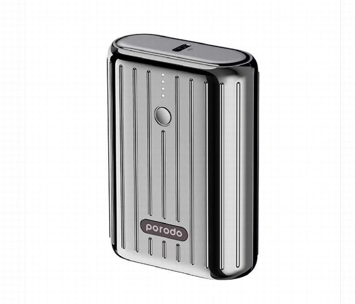 Porodo Ultra Compact 20W Pd And Qc3.0 Power Bank 10000Mah Silver - Zoom Image 1