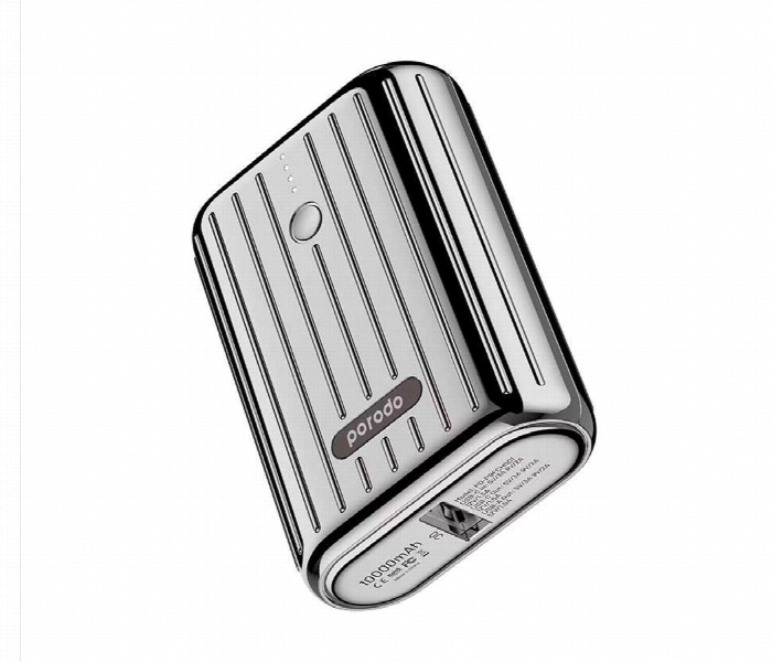 Porodo Ultra Compact 20W Pd And Qc3.0 Power Bank 10000Mah Silver - Zoom Image 2