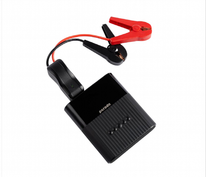 Porodo Multi Function 8800Mah Jump Starter And Air Pump Black - Zoom Image 3