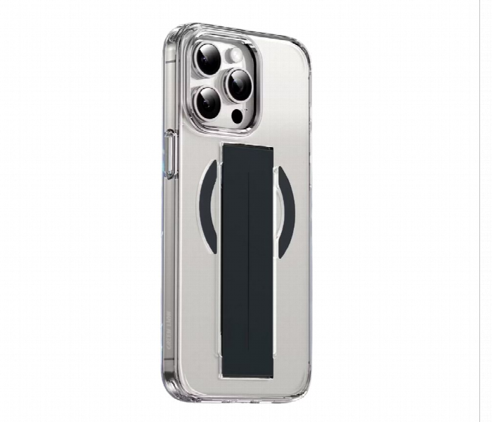 Green Lion Magsafe Grip Case For Iphone 15 Pro Max  Black - Zoom Image 1