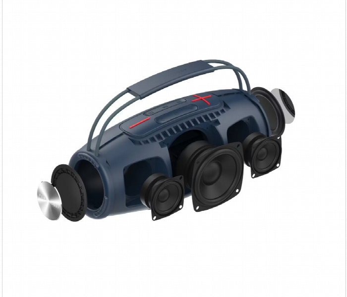 Powerology Phantom Speaker Navy Blue - Zoom Image 4