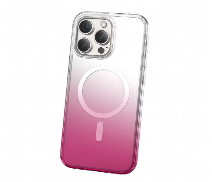 Green Lion Gradient Magsafe Case For Iphone 15 Pro Max Pink - Zoom Image 1