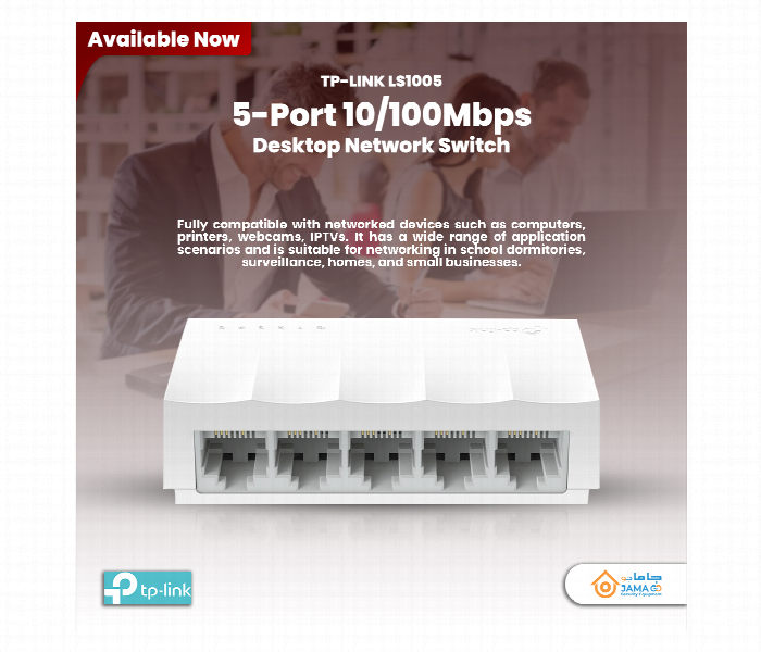 Tp Link 5 Port 10 100Mbps Desktop Network Switch Ls1005 - Zoom Image 2