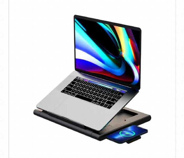 Powerology Multifunctional Pro Hub With Laptop And Phone Stand - Zoom Image 1