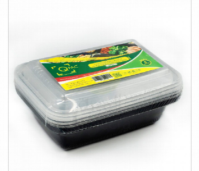 Q Pac Micro Black Base  Rectangle 28 Ind 1X150 Pieces   Mbre28Indwhs - Zoom Image