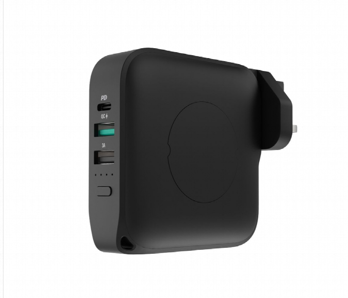 Powerology Magsafe Wall Charger 10000Mah Pd 20W Black - Zoom Image 1