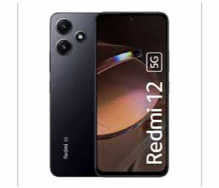 Xiaomi Redmi 12 5G 8Gb 256Gb Storage Black - Zoom Image