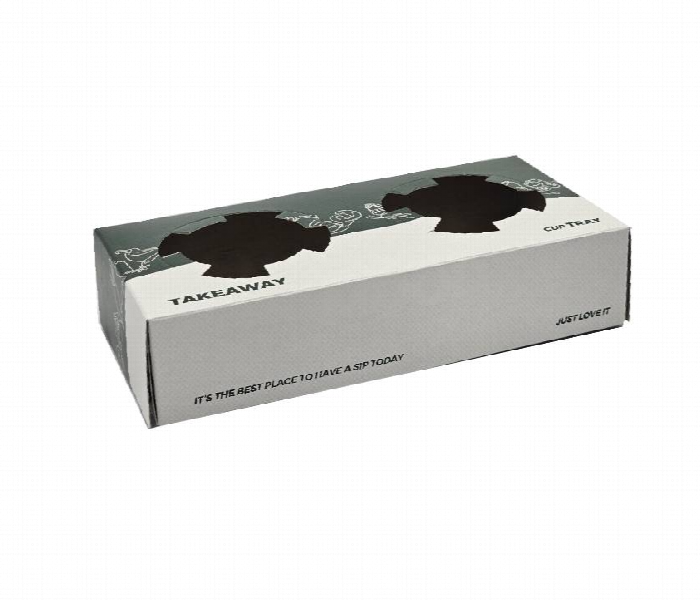 Q Pac Tea Cup Carrier 2 Can  1X200 Pieces - Zoom Image