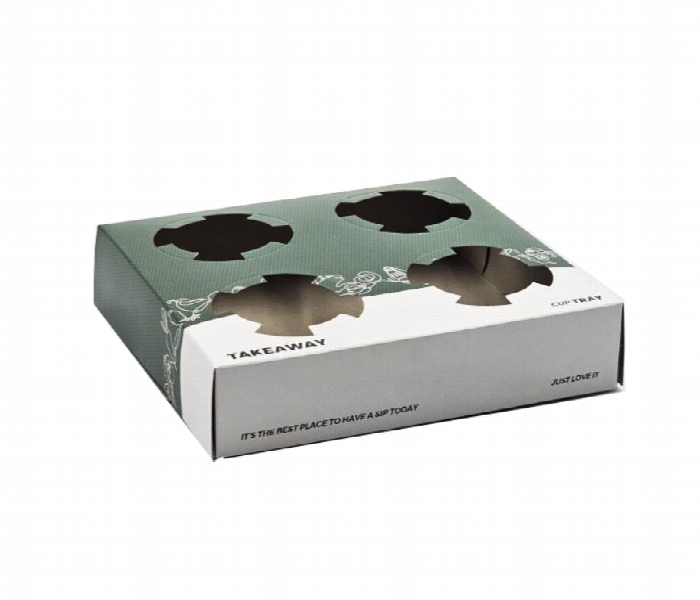 Q Pac Tea Cup Carrier 4 Can  1X200 Pieces Tcc4Can - Zoom Image