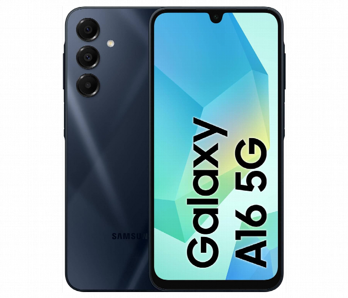 Samsung Galaxy A16 5G 4Gb Ram 128Gb Storage Super Amoled Display Black - Zoom Image