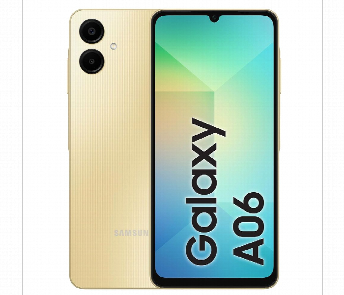 Samsung Galaxy A06 4Gb Ram 64Gb Storage Gold - Zoom Image