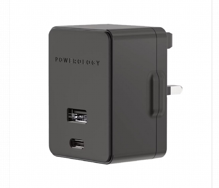 Powerology Ultra Quick Wall Charger With 4Ft 1.2M Usb C To Lightning Cable - Zoom Image 2