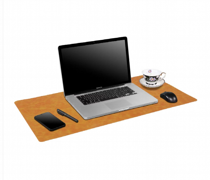 Powerology Vegan Leather Desk Pad Cognac - Zoom Image 3