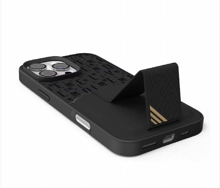 Levelo Morphix Gripstand Case With Cardholder For Iphone 16 Pro Max Black - Zoom Image 3