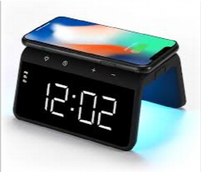 Havit Wireless Charging With Alarm Clock 15W W320 - Zoom Image 3