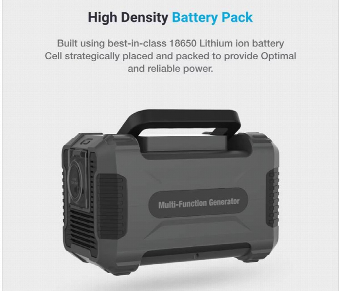 Powerology Portable Power Generator 62500Mah 200W - Zoom Image 2