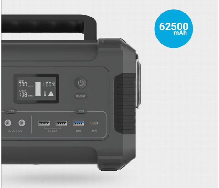 Powerology Portable Power Generator 62500Mah 200W - Zoom Image 4
