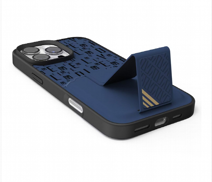Levelo Morphix Gripstand Case With Cardholder For Iphone 16 Pro Blue - Zoom Image 4