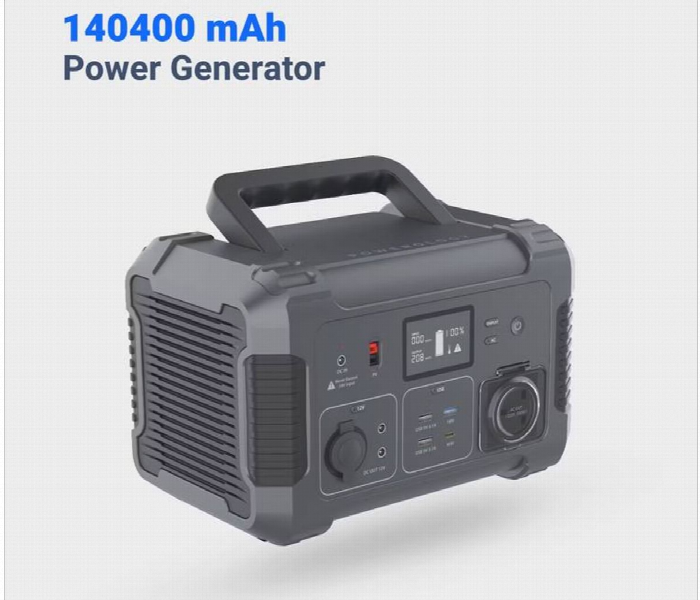 Powerology 140400Mah 500W Portable Power Generator - Zoom Image 4