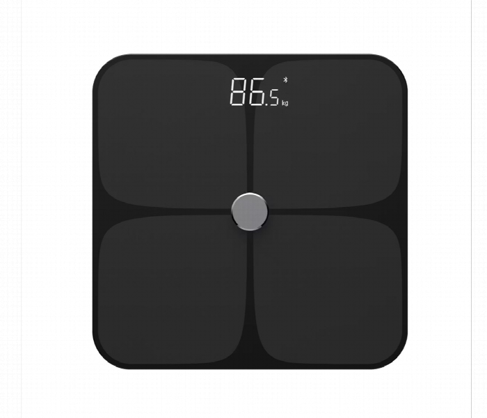 Powerology Wifi Smart Body Scale Black - Zoom Image 2