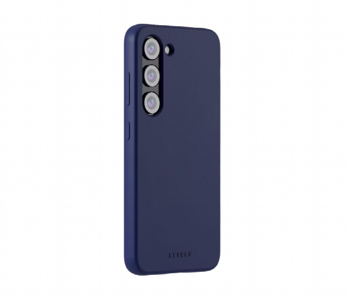 Levelo Iris Magsafe Liquid Silicone Case For Samsung S23 Plus Blue - Zoom Image 2