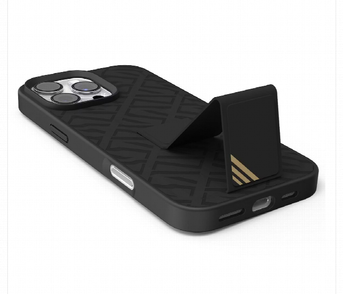Levelo Morphix Cuero Gripstand Case For Iphone 16 Pro Black - Zoom Image 2