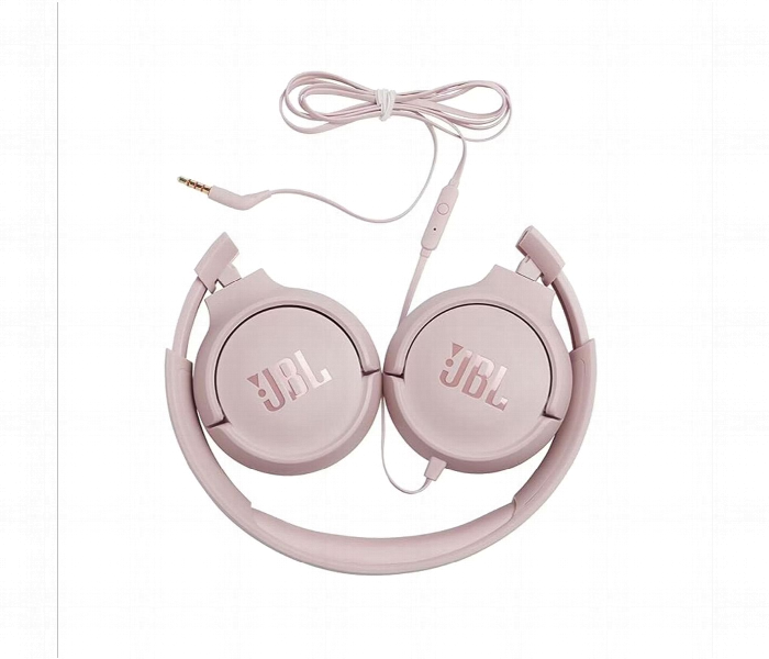 Jbl Tune 500 Wired On Ear Headphones Pink - Zoom Image 3