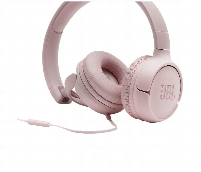 Jbl Tune 500 Wired On Ear Headphones Pink - Zoom Image 5