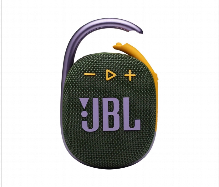 Jbl Clip 4 Portable Waterproof Bluetooth Speaker Green - Zoom Image 2