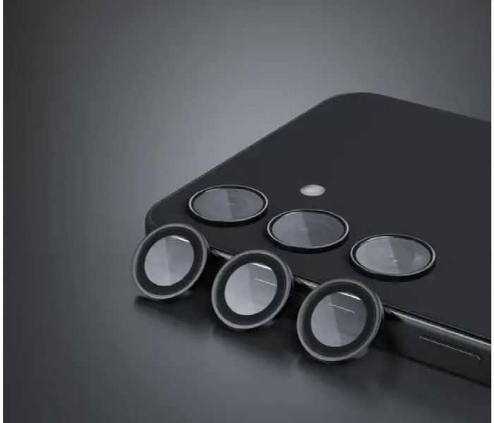 Levelo Trio Camera Lens For Samsung S24 Plus Black - Zoom Image 2