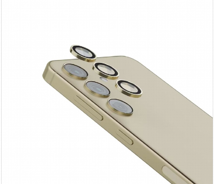 Levelo Trio Camera Lens For Samsung S24 Plus Titanium Gold - Zoom Image 1