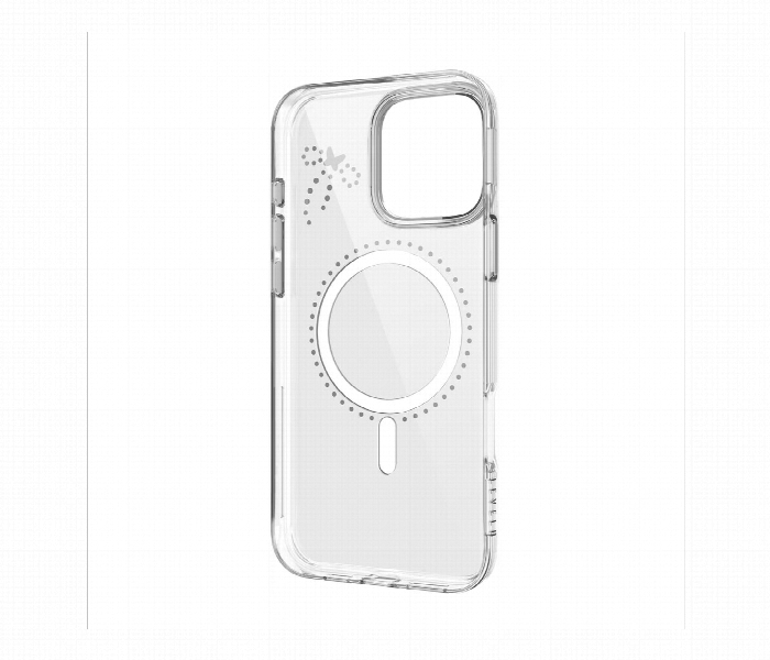 Levelo Butterfly Magsafe Case For Iphone 16 Pro Transparent Or Iridescent - Zoom Image 5