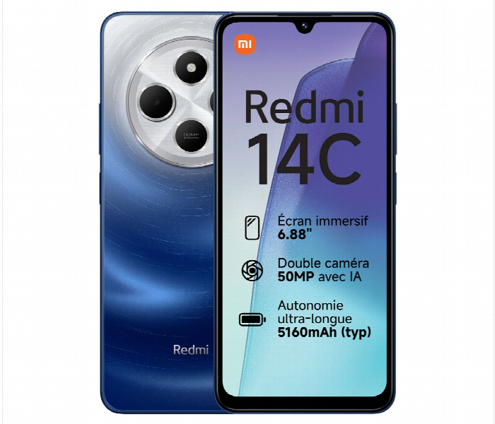 Xiaomi Redmi 14C 8Gb Ram 256Gb Storage Starry Blue - Zoom Image
