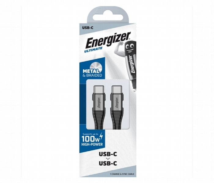 Cable Usb Usbc Metal 100W 2M Bk - Zoom Image