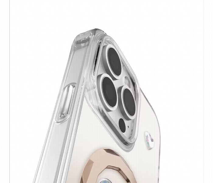 Levelo Hearts Magsafe Case For Iphone 16 Pro Max Rose Gold - Zoom Image 3