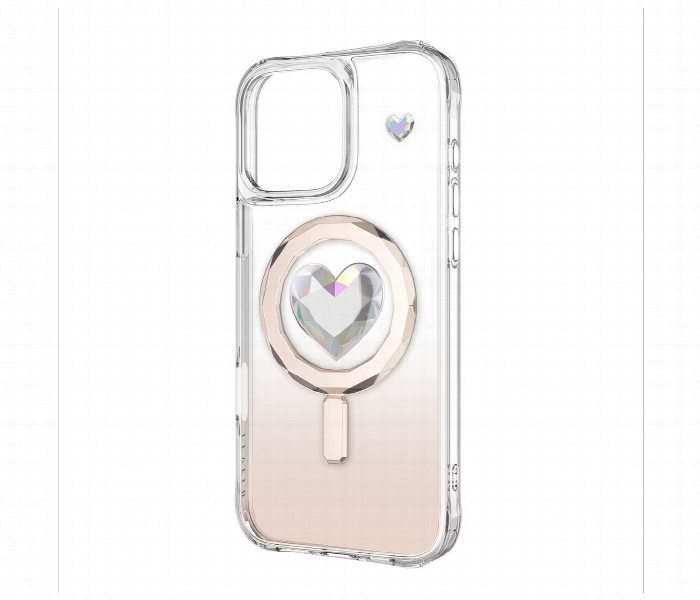 Levelo Hearts Magsafe Case For Iphone 16 Pro Max Rose Gold - Zoom Image 4