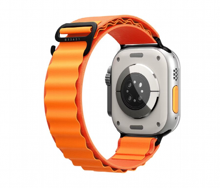 Levelo Ace Loop Nylon Watch Strap 49Mm  Orange - Zoom Image 1