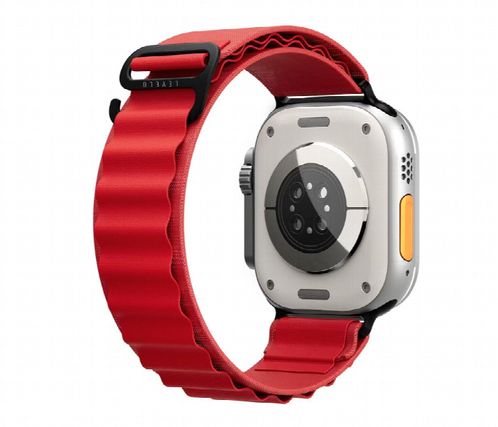 Levelo Ace Loop Nylon Watch Strap 49Mm  Red - Zoom Image 1