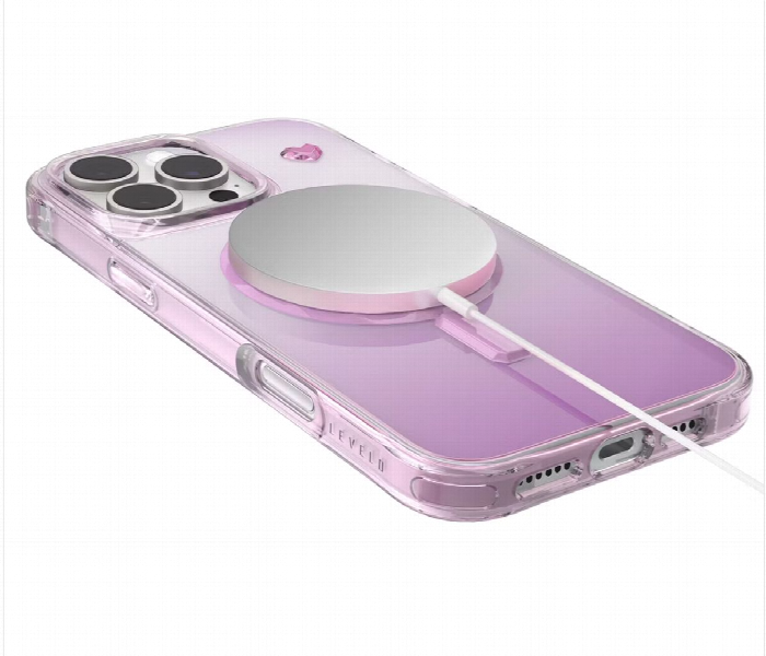 Levelo Hearts Magsafe Case For Iphone 16 Pro Max Pink - Zoom Image 3
