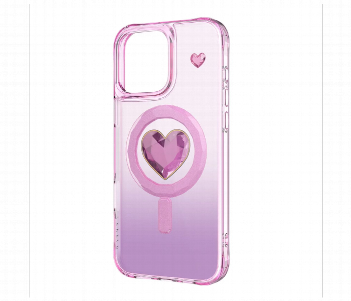 Levelo Hearts Magsafe Case For Iphone 16 Pro Max Pink - Zoom Image 4