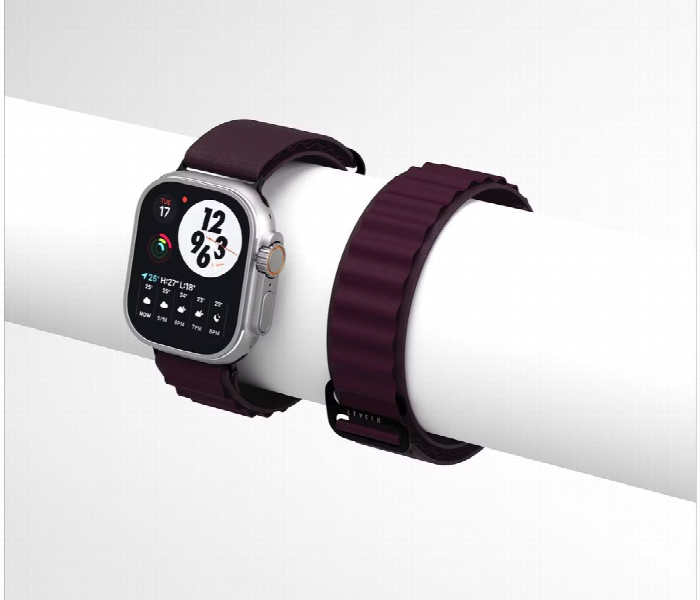Levelo Ace Loop Nylon Watch Strap 49Mm  Purple - Zoom Image 2
