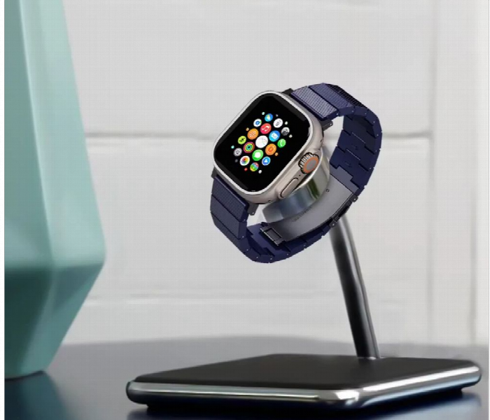 Levelo Fusion Resin Strap For Apple Watch 49Mm Blue - Zoom Image 2